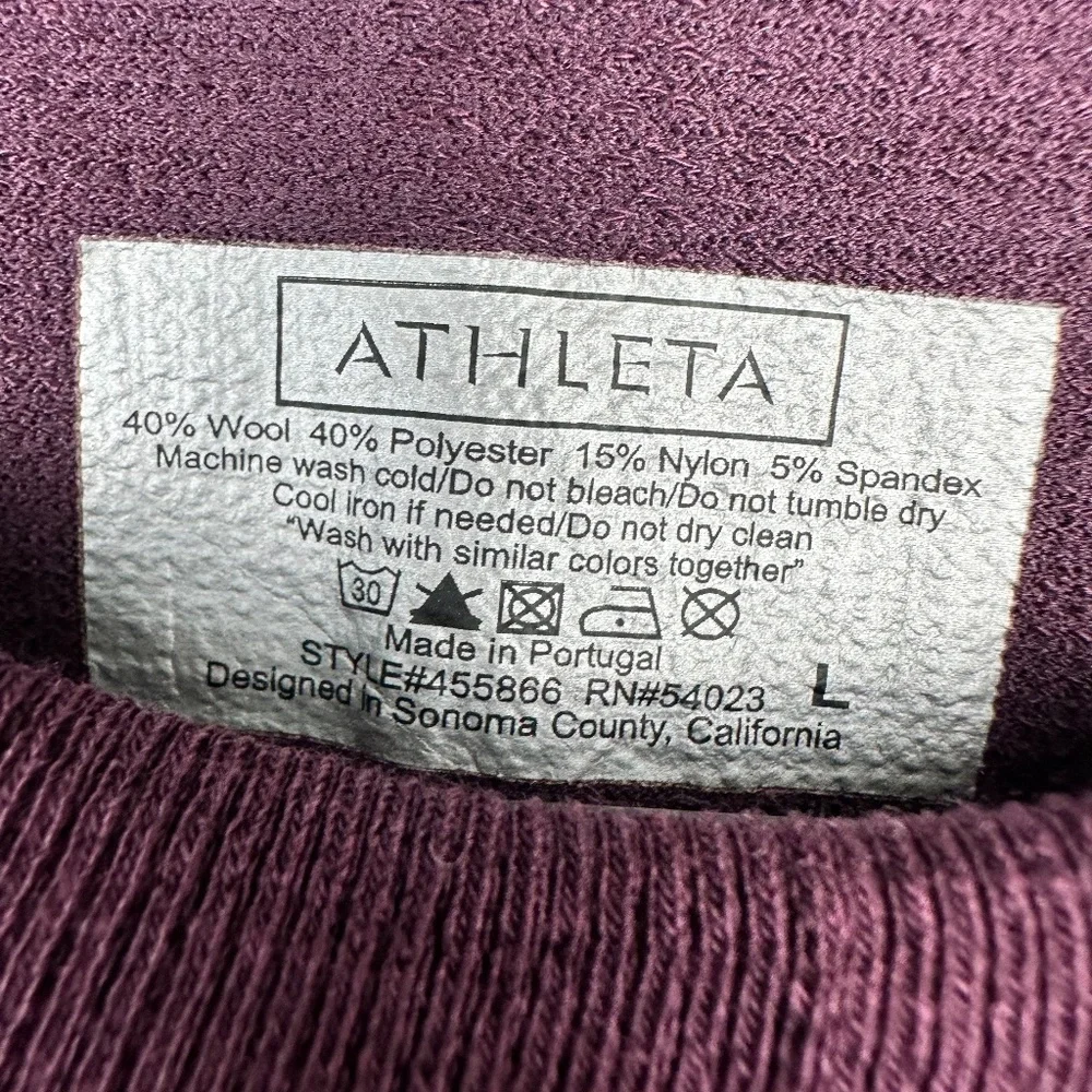 ATHLETA REMARKAWOOL LONG SLEEVE - Picture 7 of 7